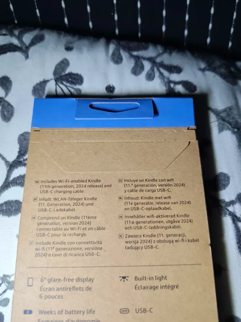 Amazon Kindle 6" 16GB Negro libro electrónico afbeelding 5