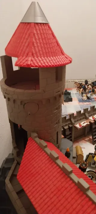 Playmobil,r.f 4865,lote,castillo,medieval,soldados