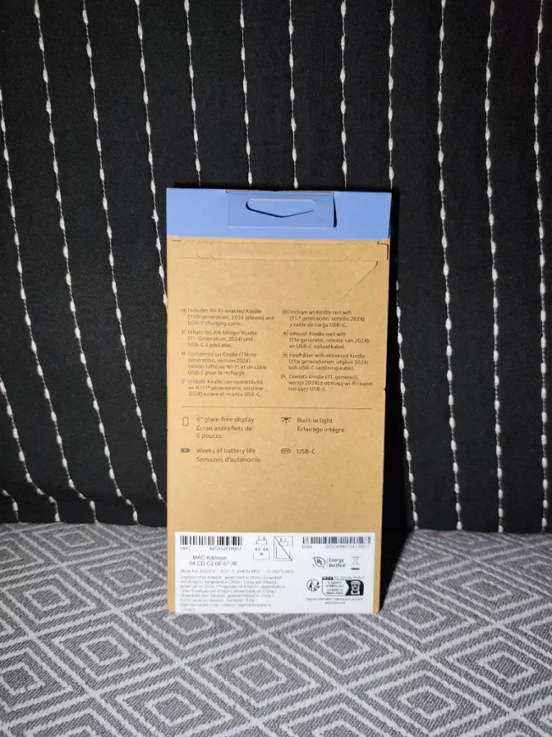 Amazon Kindle 6" 16GB Negro libro electrónico afbeelding 3