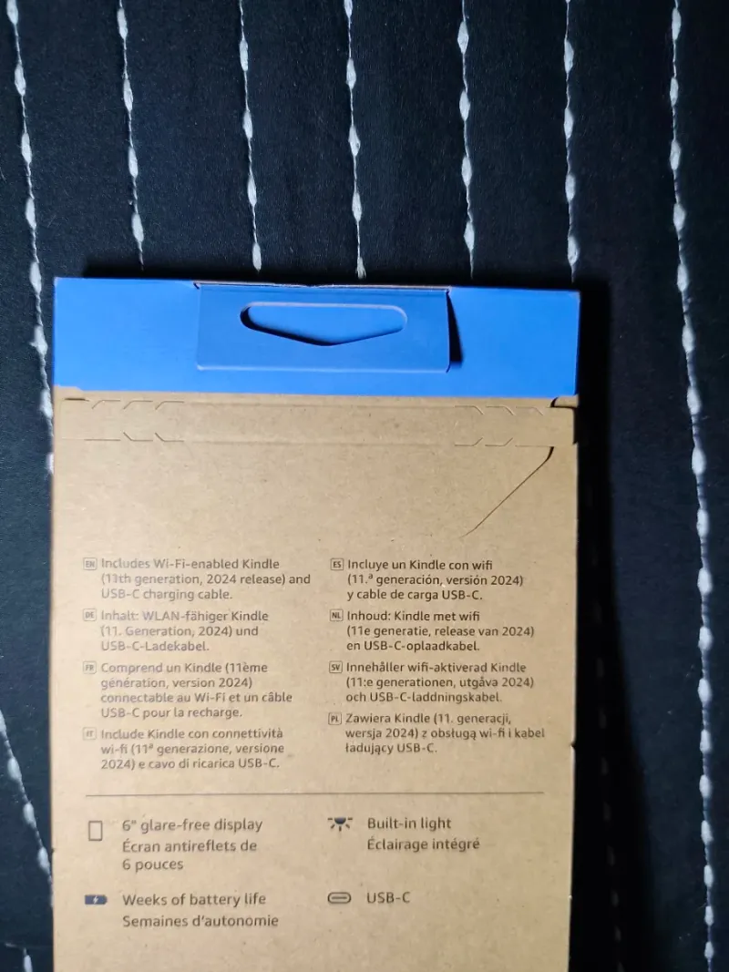 Amazon Kindle 6" 16GB Negro libro electrónico afbeelding 5
