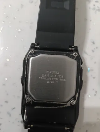 Casio DBX-102 F-87W anni '80 Made in Japan