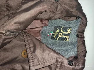 Giubbotto doppiopetto Malefemale marrone