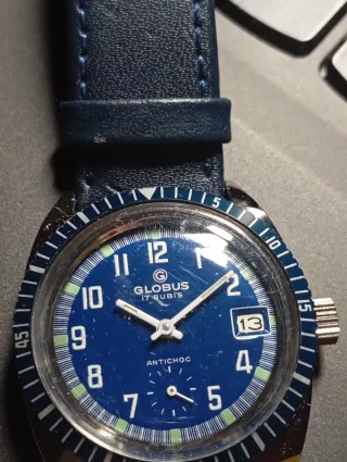 Orologio Globus Blu