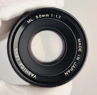 Objetivo manual Yashica CONTAX 50mm F:1.7 C/Y