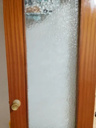 Puerta de madera interior