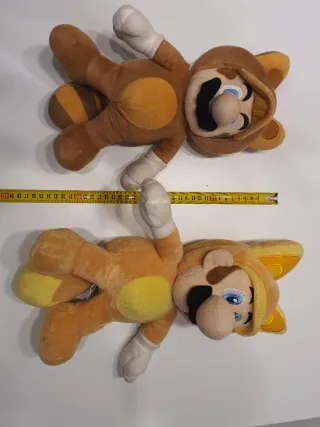 Lote 2 peluches grandes Super Mario ORIGINALES
