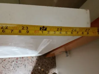 Plato de ducha transparente y blanco