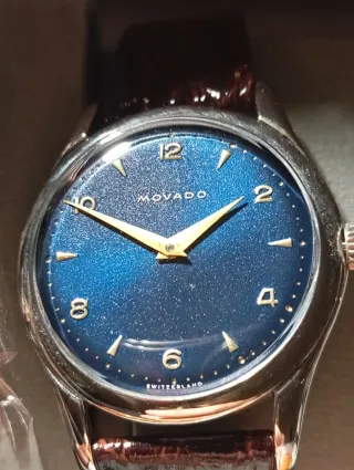 Orologio Movado Blu/Oro