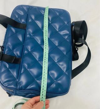 Maleta ordenador azul nueva