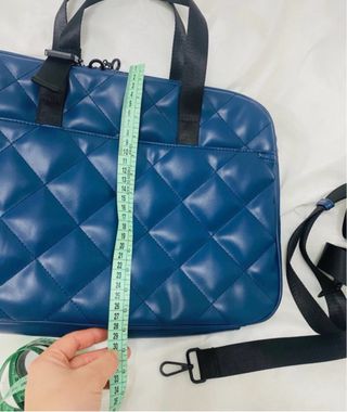 Maleta ordenador azul nueva