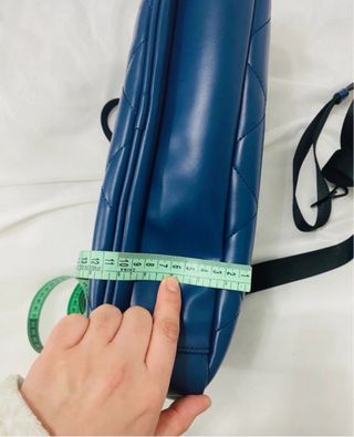 Maleta ordenador azul nueva