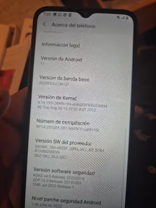 Samsung Galaxy A03 Core con Caja y Cargador
