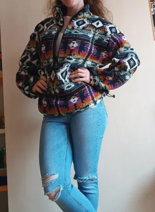 Polar étnico vintage nuevo