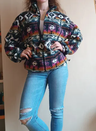 Polar étnico vintage nuevo