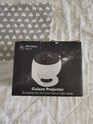 Proyector Estrellas Galaxy 12 Discos