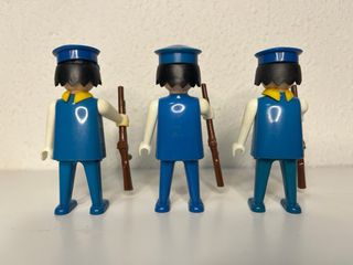 Playmobil Soldados Vintage con Rifles (3 uds)