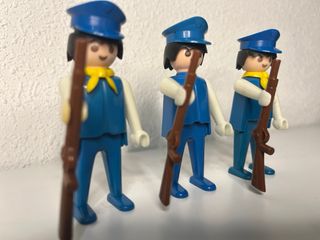 Playmobil Soldados Vintage con Rifles (3 uds)