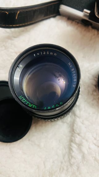 Cámara Minolta SRT100X Analógica + 3 Objetivos