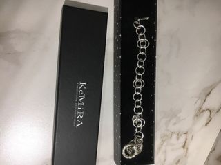 Bracciale donna con ciondoli argento