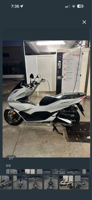 Honda PCX 2023 Seminueva Gris/Negra