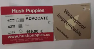 Botas altas negras Hush Puppies