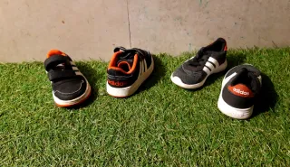 2 pares Zapatillas Adidas Talla 23
