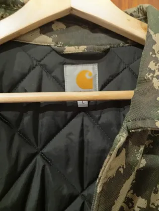 Anorak Carhartt acolchado camuflaje