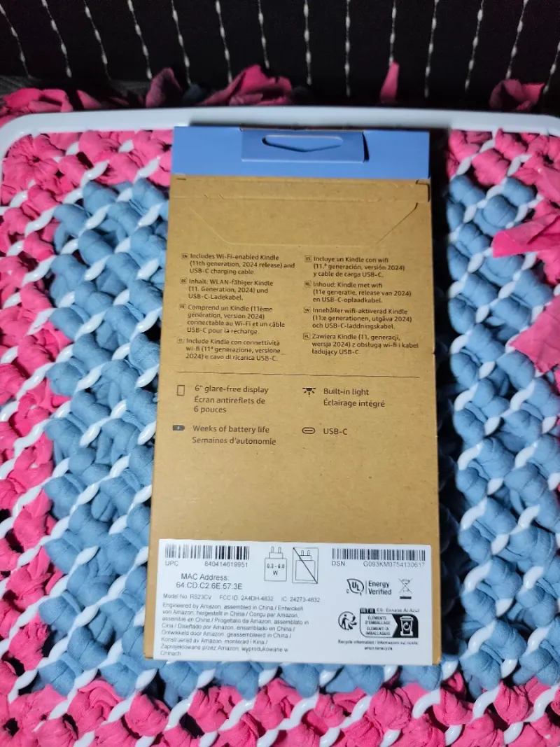 Amazon Kindle 6" 16GB Negro libro electrónico afbeelding 3