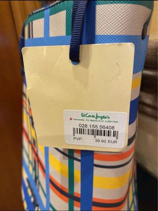 Bolso de hombro y bandolera multicolor