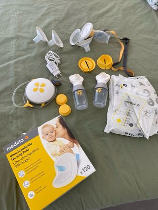 Sacaleches Eléctrico Doble Medela Swing Maxi