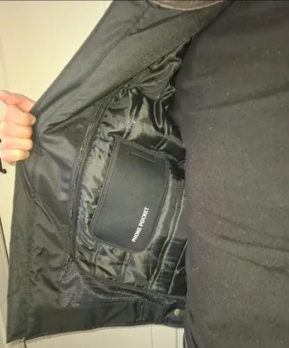 Giacca in pelle uomo marrone