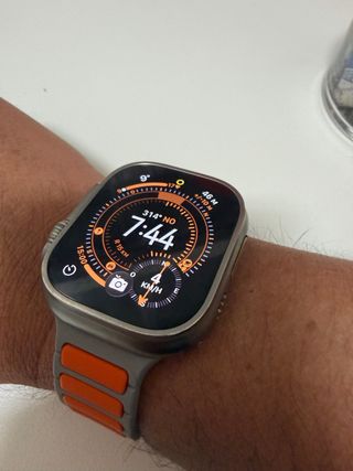 Apple Watch Ultra Grigio/Arancio