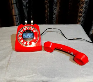 Teléfono Sagemcom Rojo