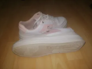 Zapatillas Tommy Hilfiger Blancas y Rosas