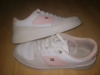 Zapatillas Tommy Hilfiger Blancas y Rosas