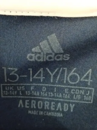 Maglietta Adidas estiva blu