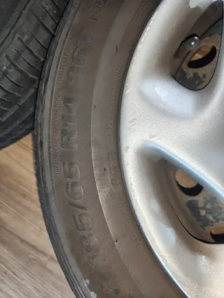 Llantas Peugeot (4 unidades)