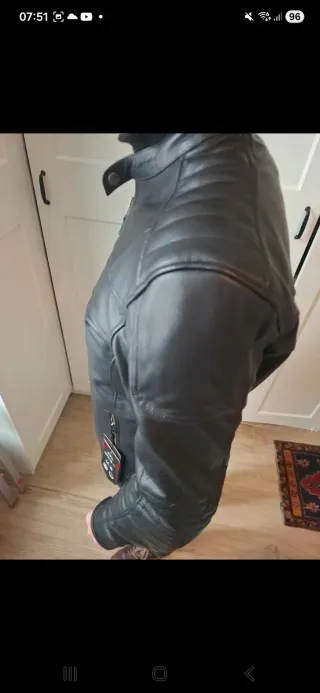 Giacca in pelle uomo