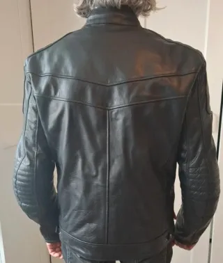 Giacca in pelle uomo