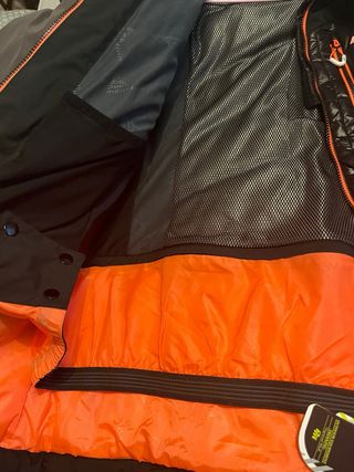 Cazadora de Ski Mountain Peak XL Negra Naranja