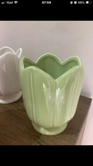 Set 3 Vasi Ceramica Tulipano