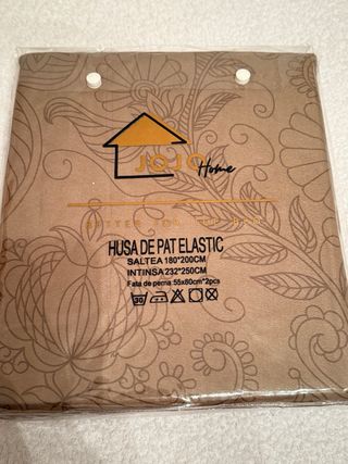 Juego de sábanas y fundas de almohada cama 150/160