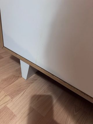 Cómoda Ikea Madera Blanca 6 Cajones