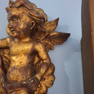 Figura Ángel Dorado 40 cm