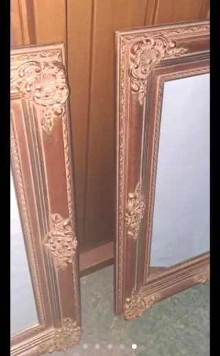 2 Marcos Antiguos Dorados