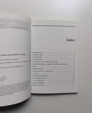 El pastor alemán. Perros de raza.