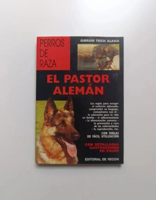Perros de raza. Pastor alemán y Chow Chow.