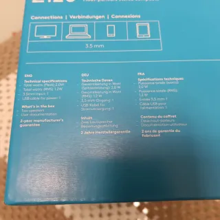 Logitech Z120 Altoparlanti Stereo PC