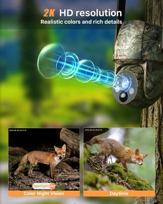 Cámara Vigilancia 4G LTE Camuflaje DFGROF