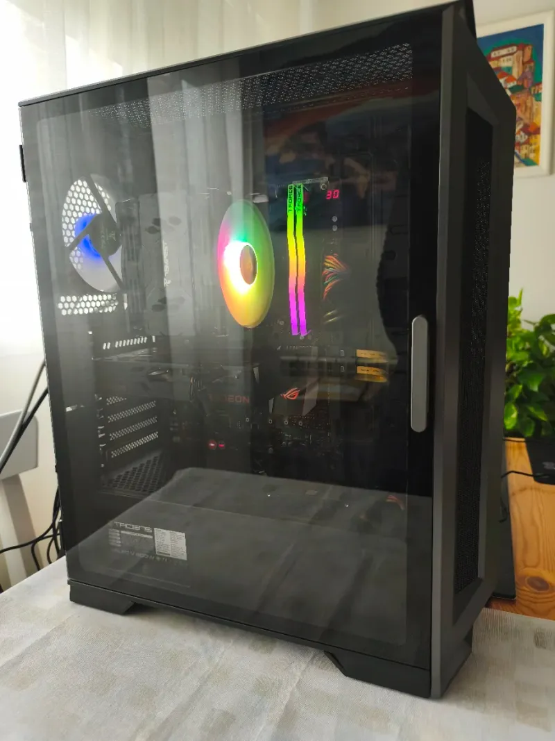 PC Gaming i7 + RX 6500 XT + 16GB RAM RGB afbeelding 4